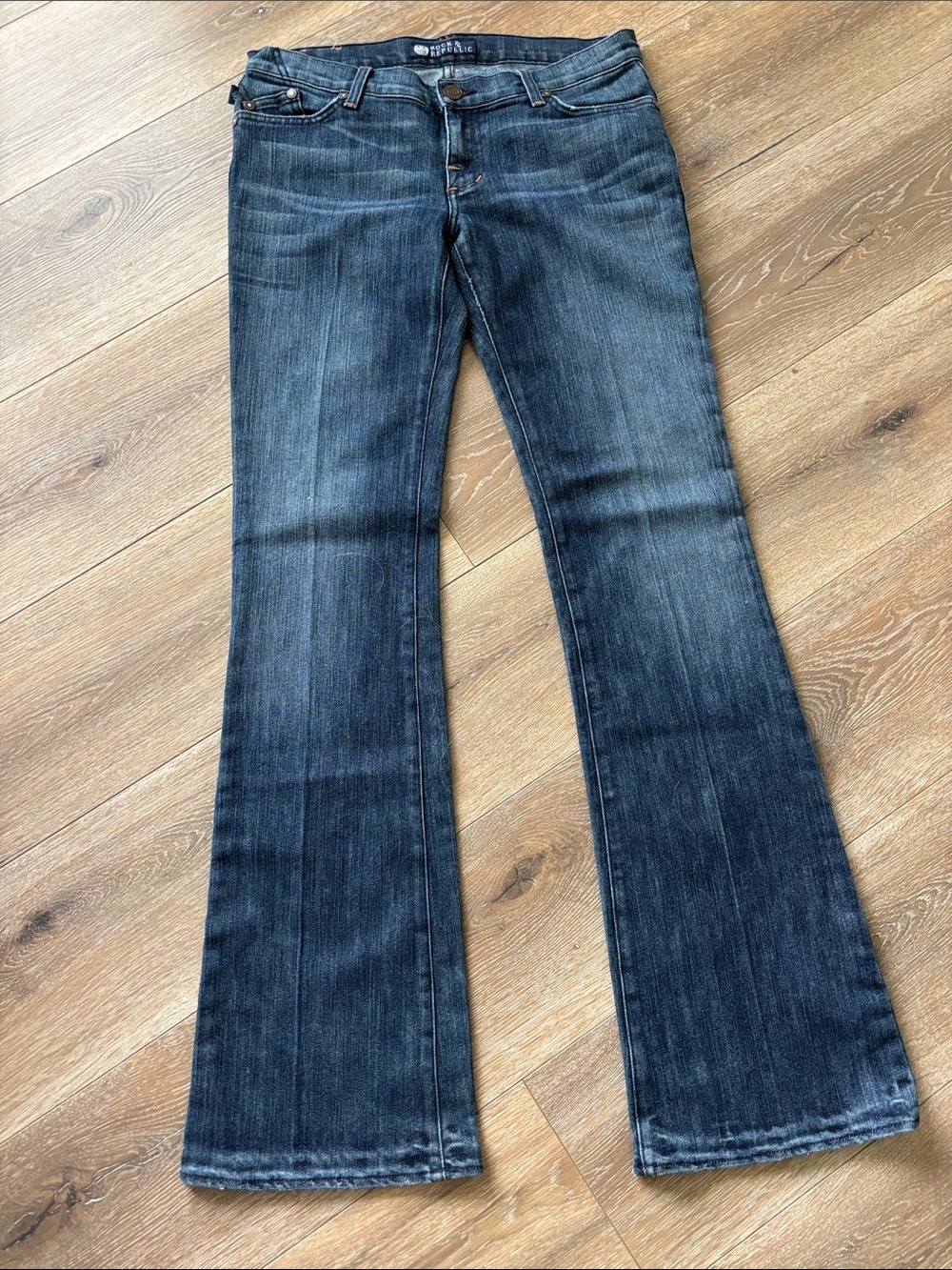 Rock & Republic Dark Blue Flare Jeans